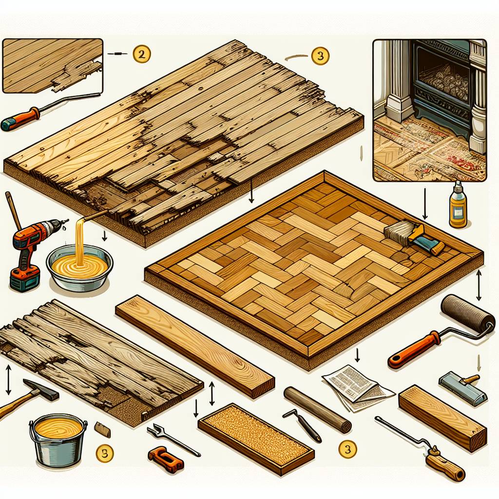 blog 9 Parquet massif : comment le restaurer après des années d’utilisation