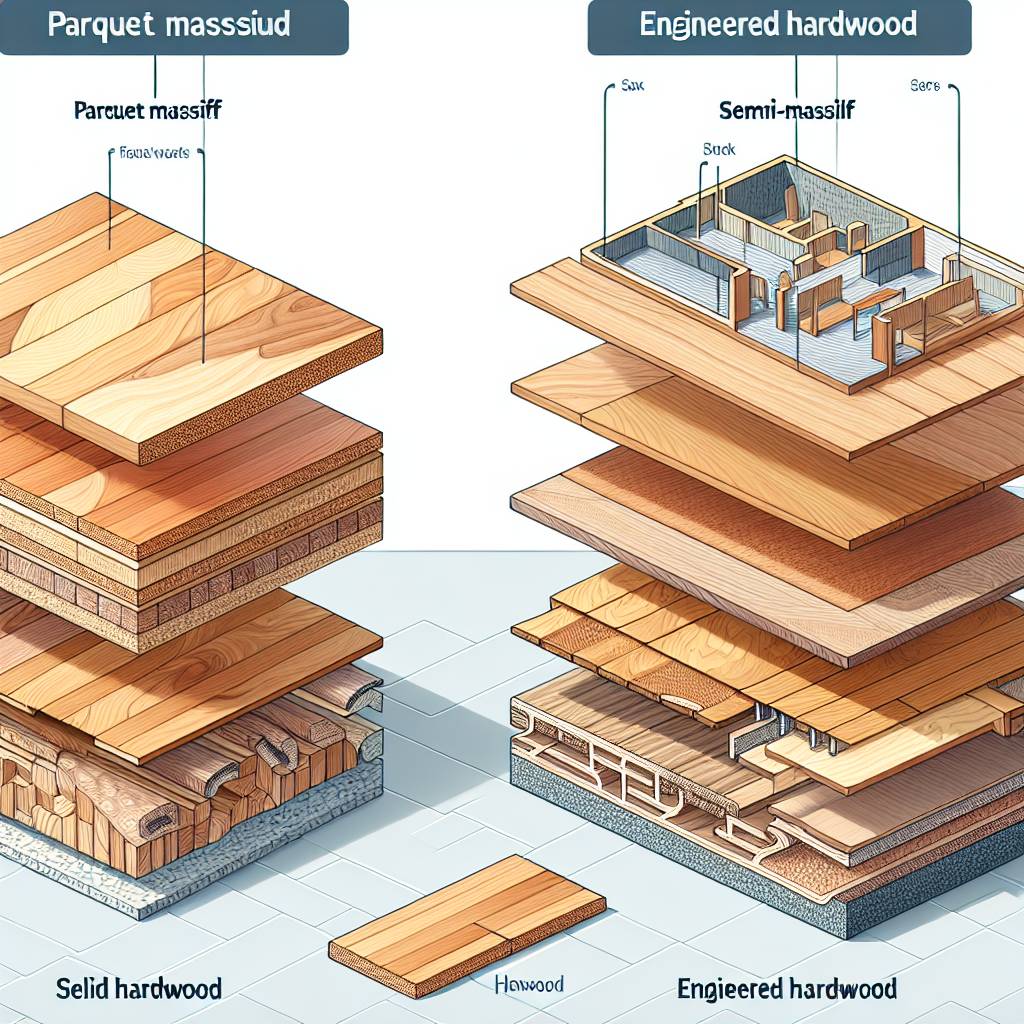 blog 5 Parquet massif vs semi-massif : comparatif pour faire le bon choix